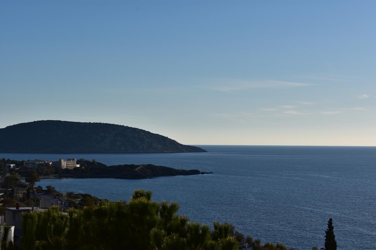 El Mar, 2 Bdr Seaview Apartment, 7 Min From Beach Lagonisi Extérieur photo