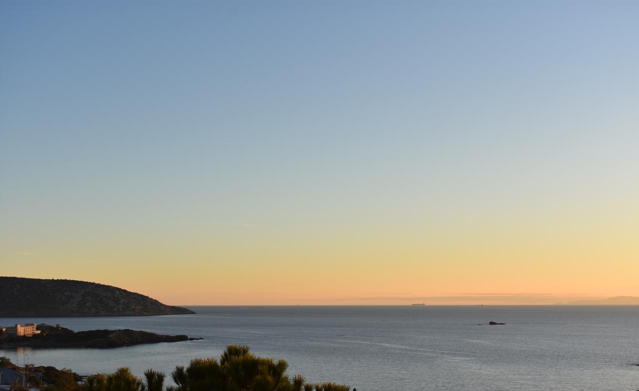 El Mar, 2 Bdr Seaview Apartment, 7 Min From Beach Lagonisi Extérieur photo