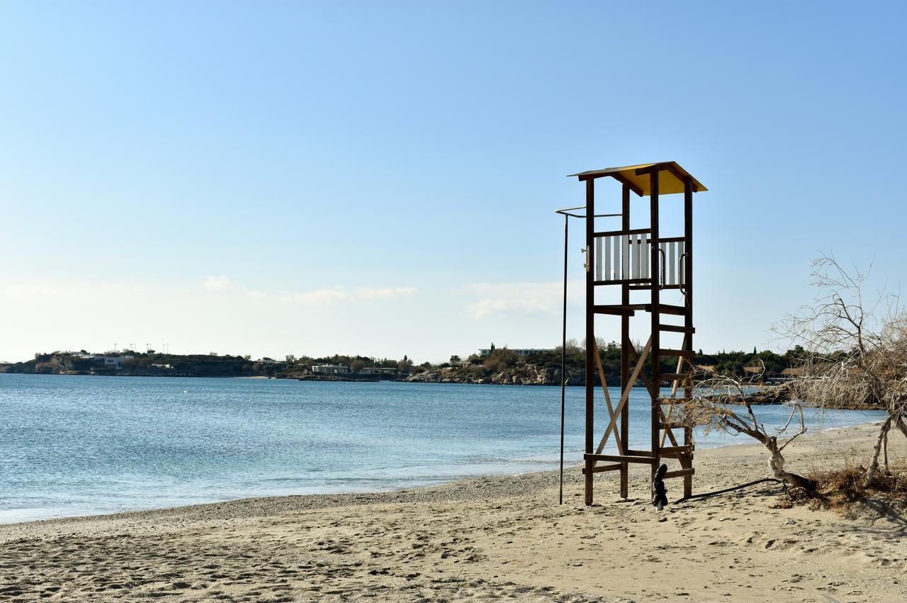 El Mar, 2 Bdr Seaview Apartment, 7 Min From Beach Lagonisi Extérieur photo