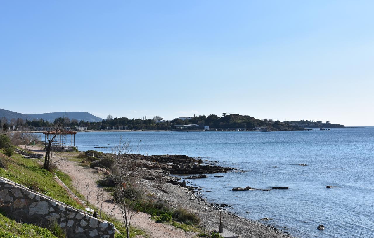 El Mar, 2 Bdr Seaview Apartment, 7 Min From Beach Lagonisi Extérieur photo